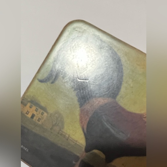 Vintage Pimpernal Set of 6 Rooster Coasters Cork Backed Chicken Farmhouse - Picture 6 of 14